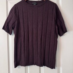House of Harlow 1960 Rich Plum Short Sleeve Tee